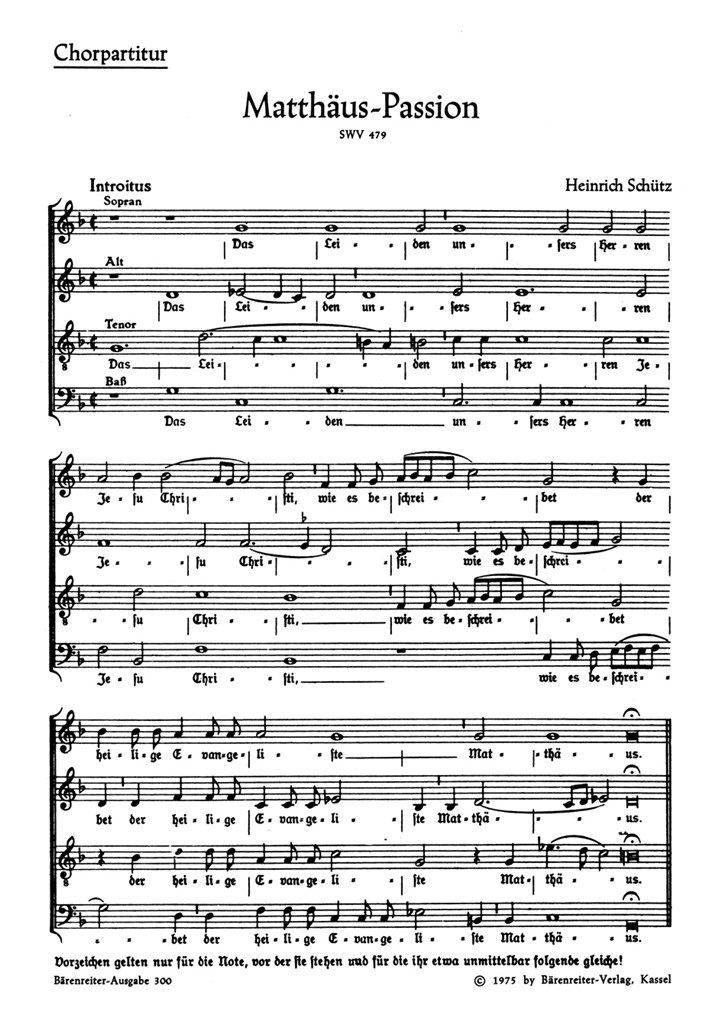 Matthaus-Passion